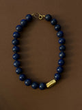Midnight Muse — naszyjnik z kamienia lapis lazuli