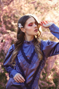 Lavender Blouse ﻿
