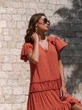 Cleopatra Rustica Dress ﻿